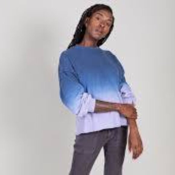 XiRENA Honor Sweatshirt Violet Blue SIZE MEDIUM Cotton Blend - Picture 13 of 13
